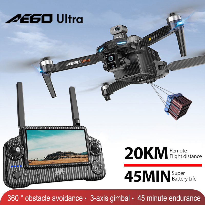 Drone Power Bank - AE60 GPS Дрон Профессиональная камера 8K
