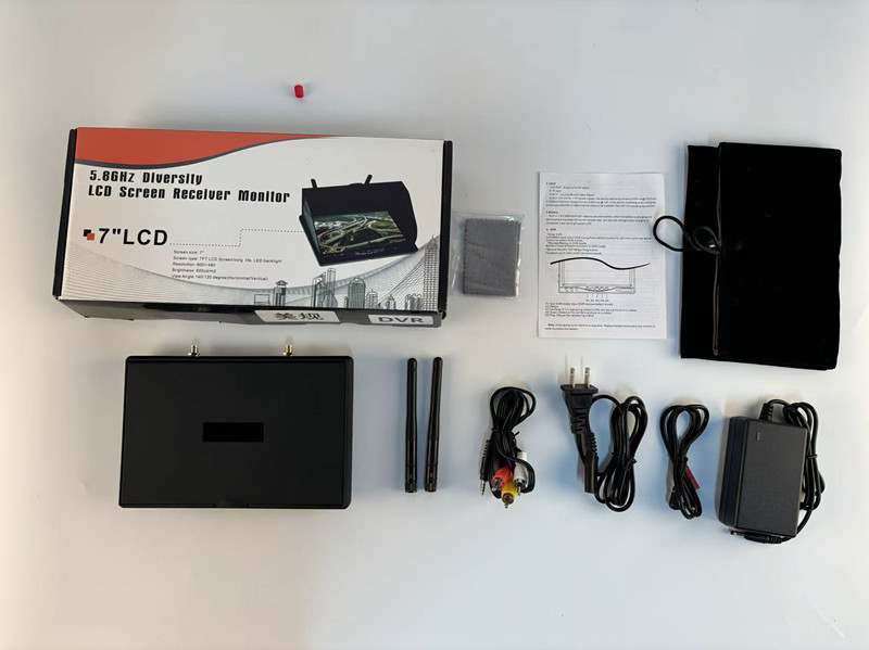 Drone Controller Screen - 5,8 ГГц FPV DVR LS5802D, 7-дюймовый