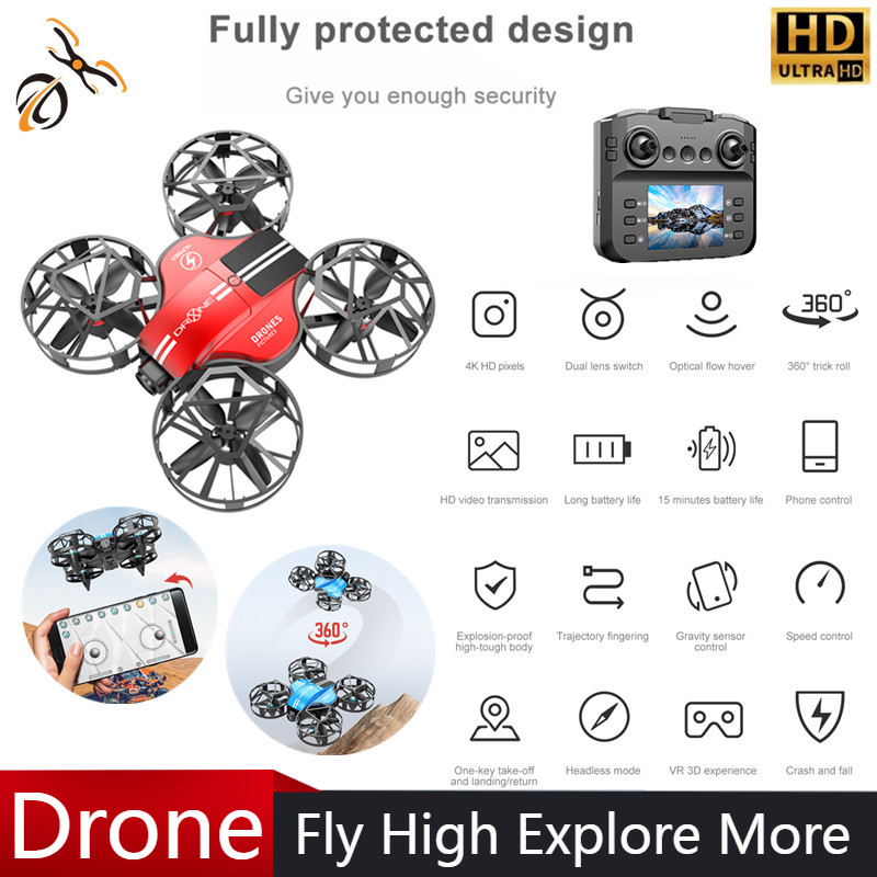 НОВЫЙ мини-дрон 812PRO для про – обзор и цена Drone Power Bank