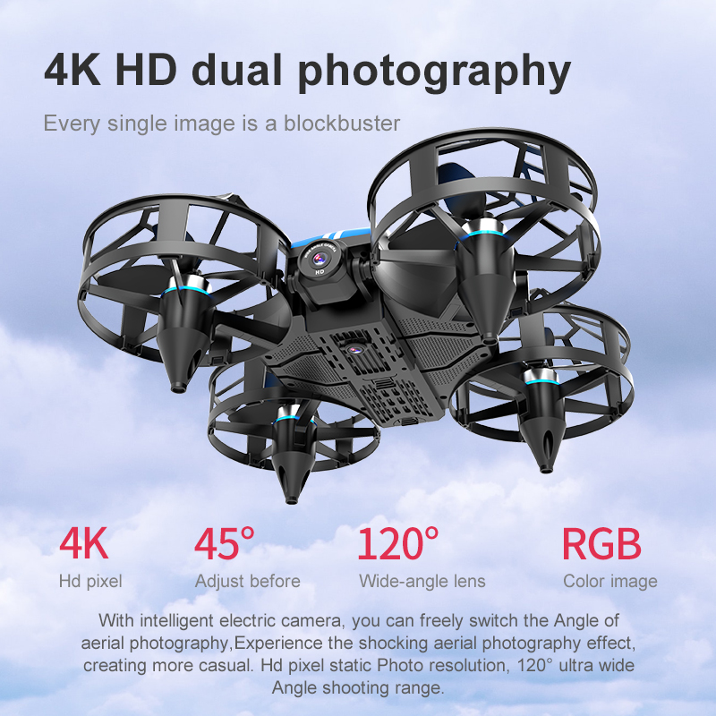 НОВЫЙ мини-дрон 812PRO для про – обзор и цена Drone Power Bank
